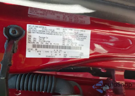 2016 Ford Focus Se из США, поврежденный, VIN 1FADP3F21GL343406